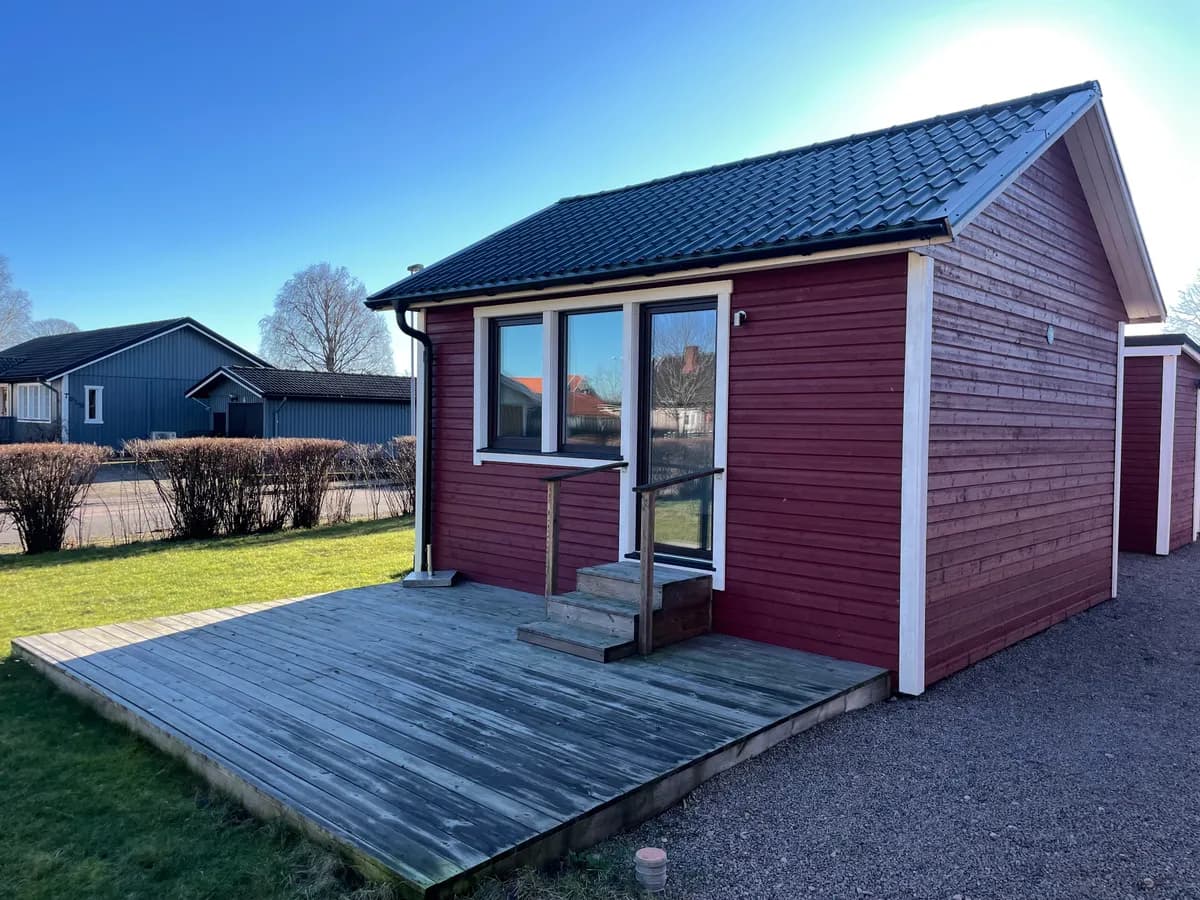 Stuga på Krukmakaregatan i Kvidinge