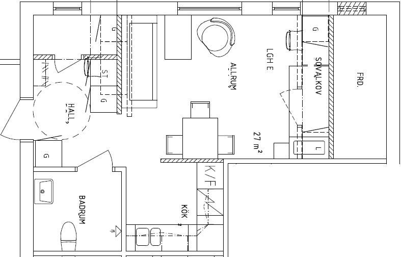 Hyreslägenhet på Örnsköldsvik i ornskoldsvik