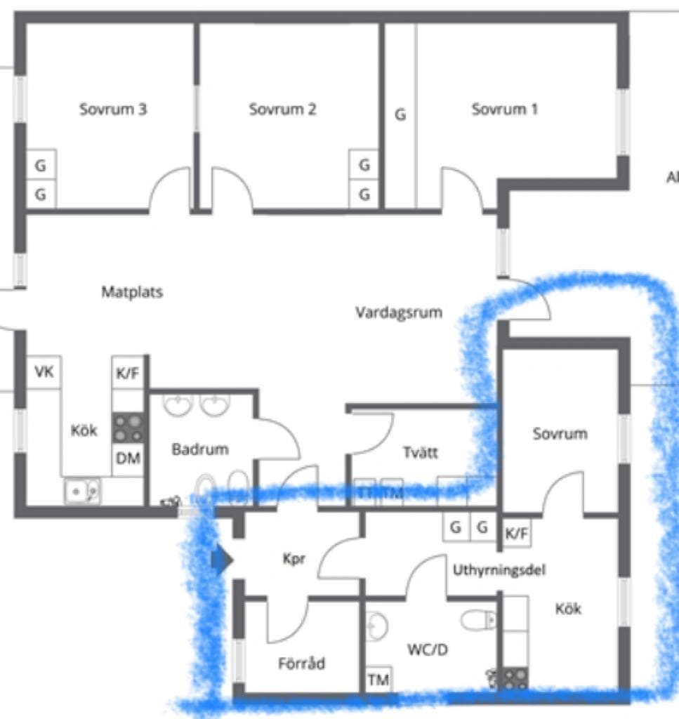 Hyresbostad på Bålsta i balsta