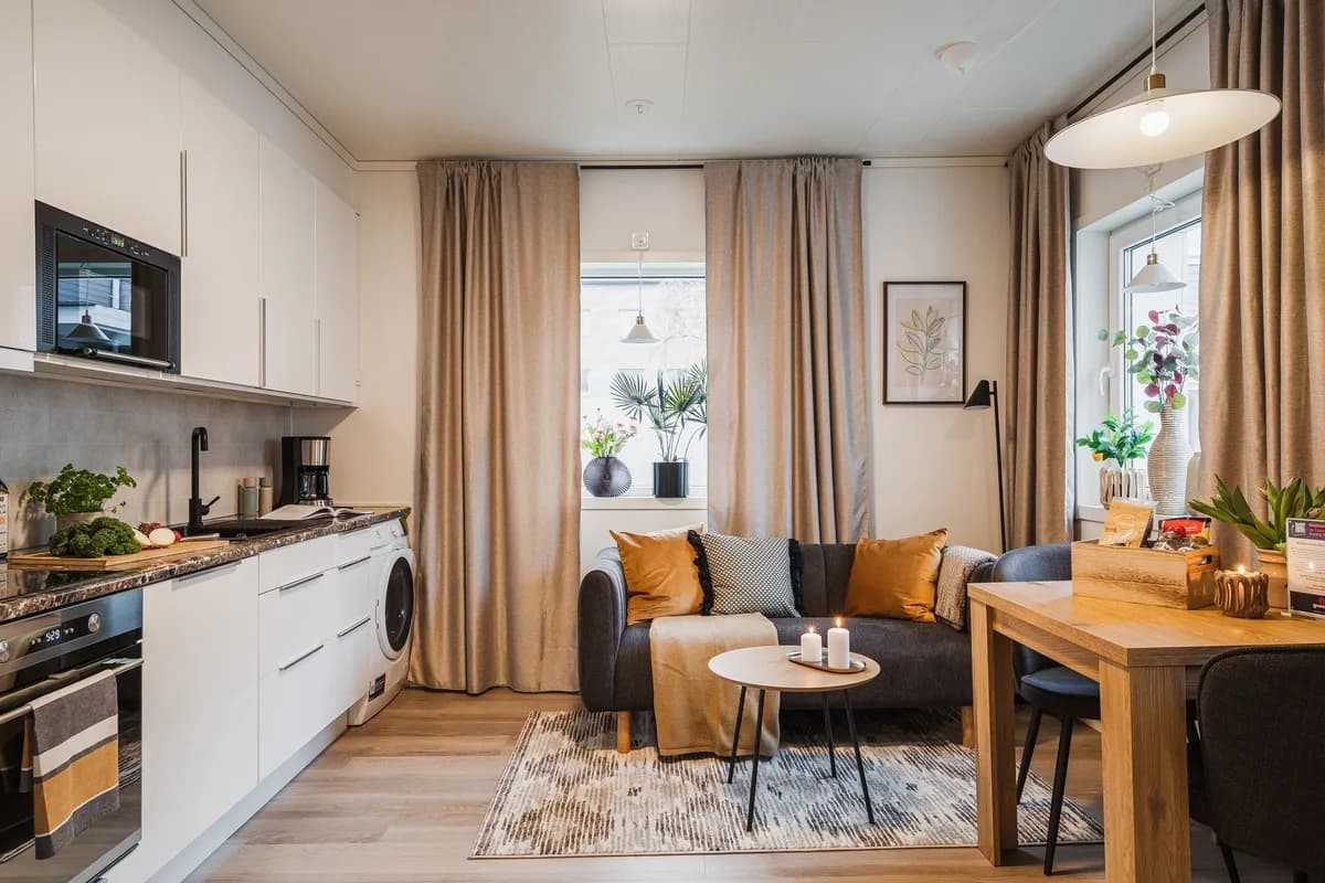 Hyreslägenhet på Boden i boden