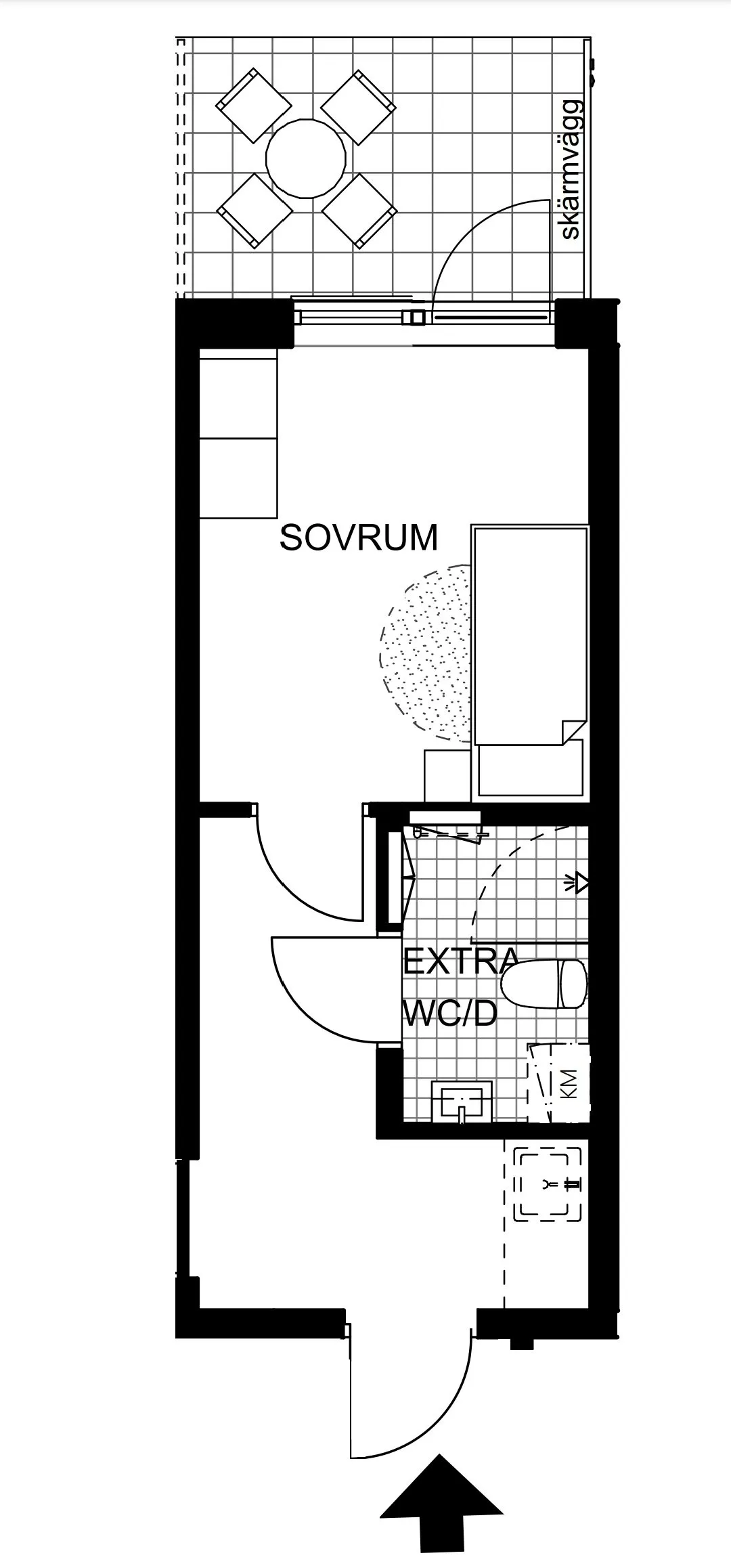 Hyreslägenhet på Solna i solna
