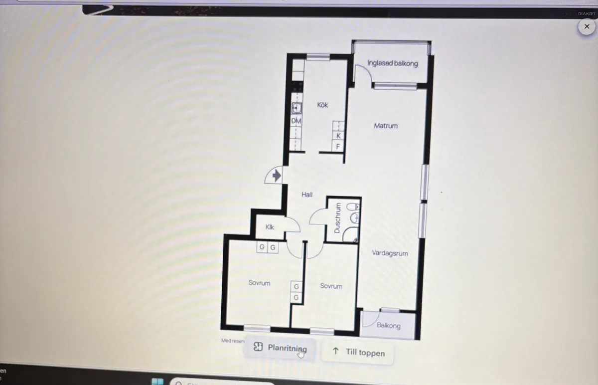 Lägenhet på Backgränd i Härnösand