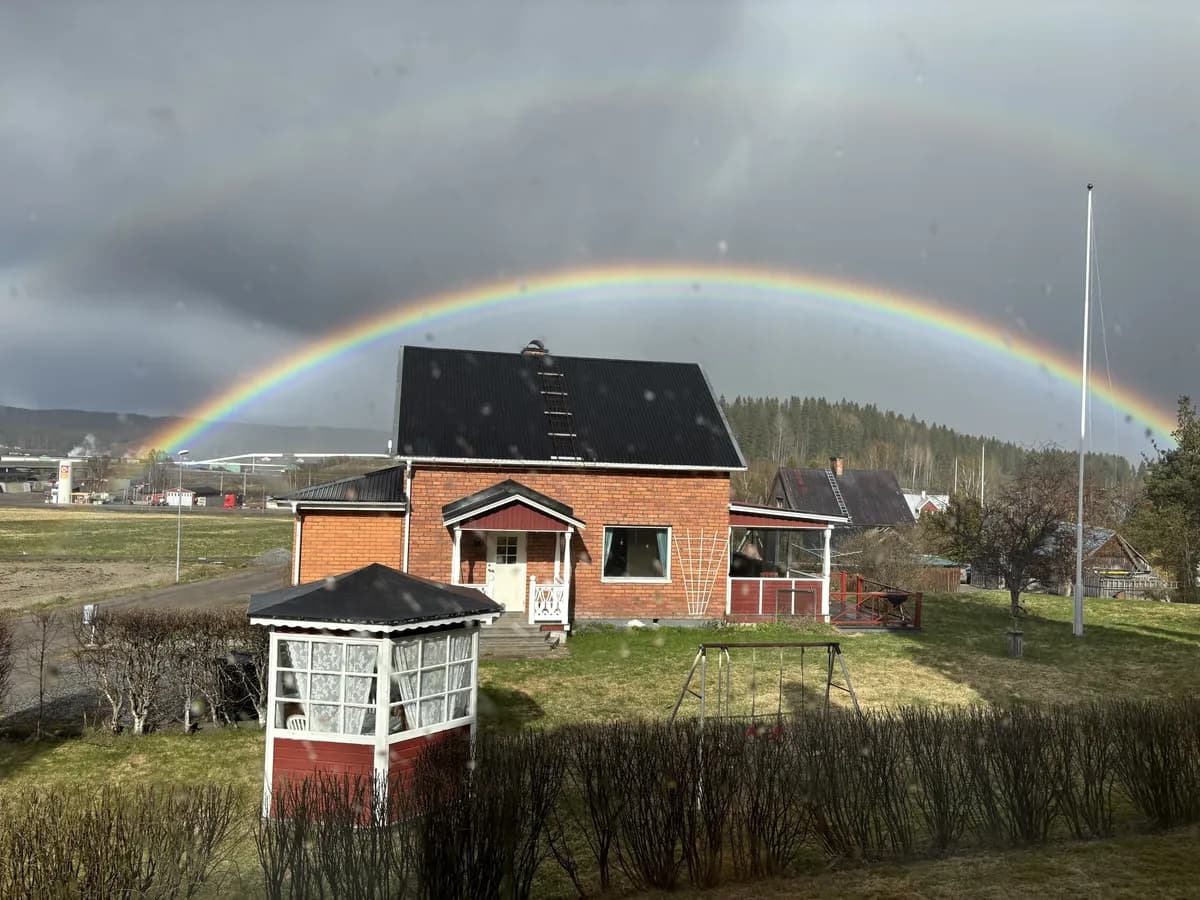 Hus på Appelkvistvägen i Bollstabruk