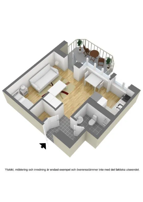 Hyreslägenhet på Västerås i vasteras