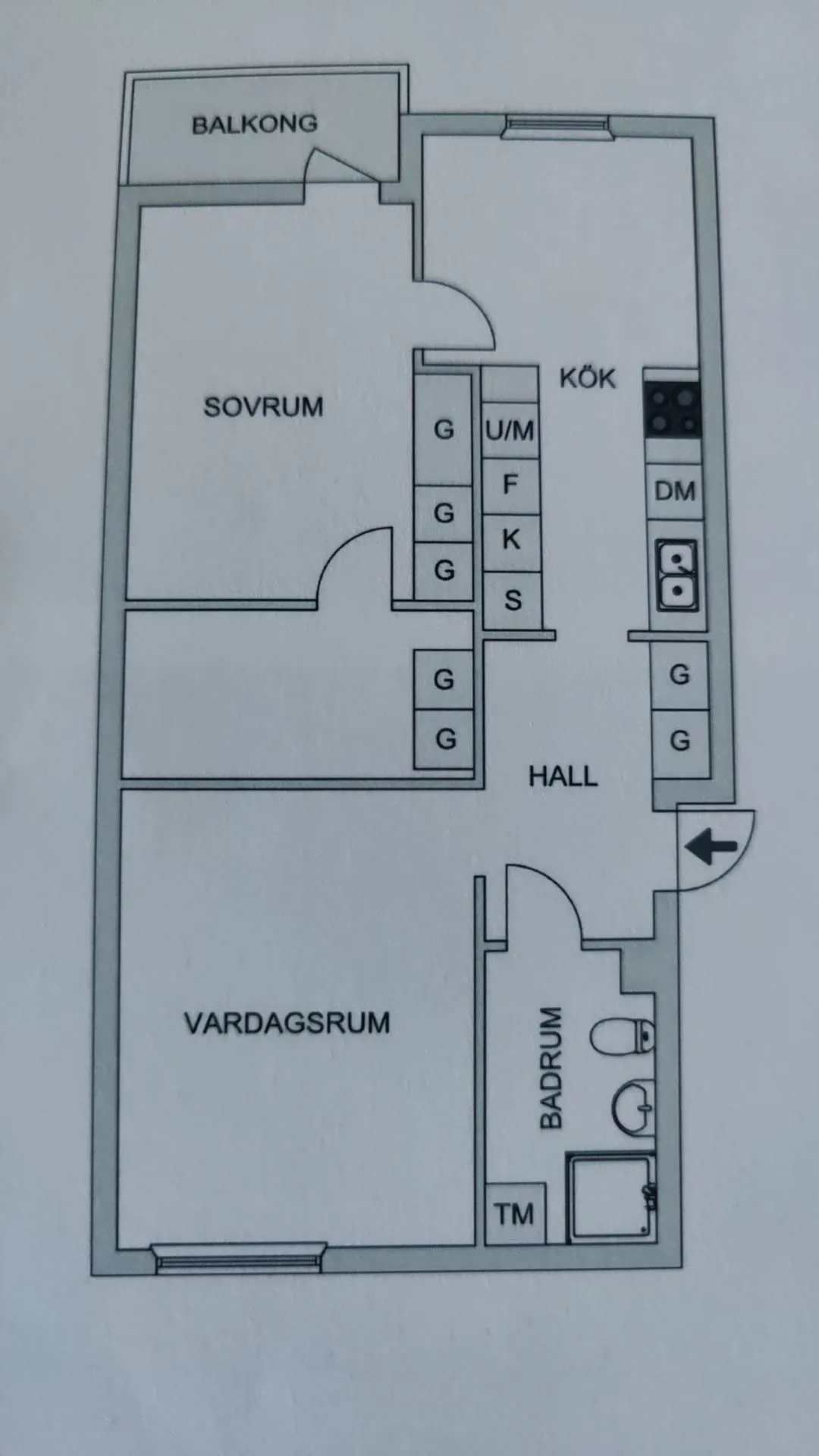 Hyreslägenhet på Mölndal i molndal