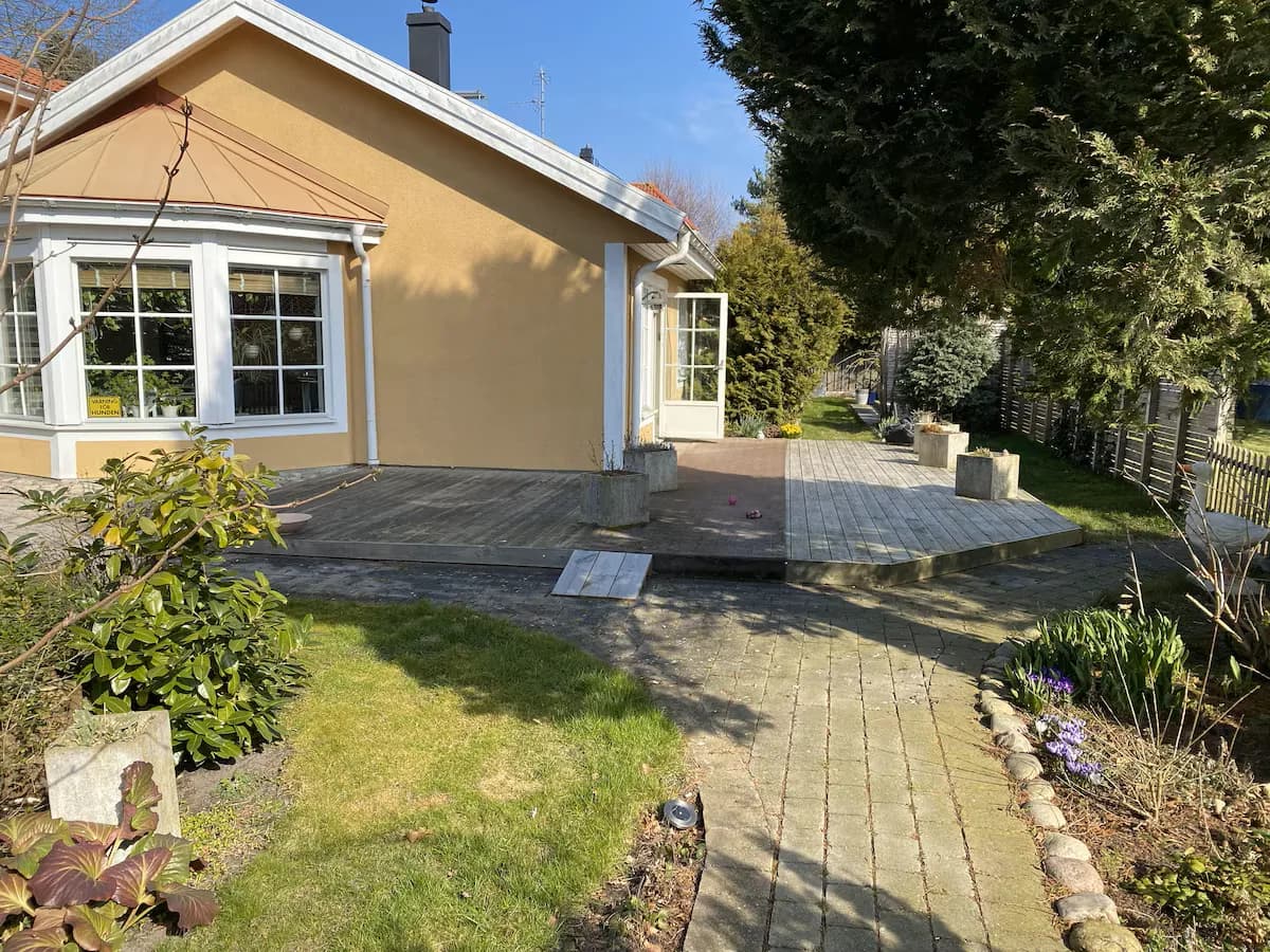 Parhus på Lilla Hammars väg i Höllviken
