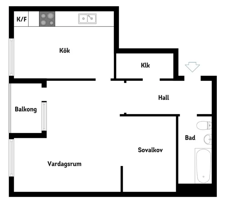 Hyreslägenhet på Sundbyberg i sundbyberg