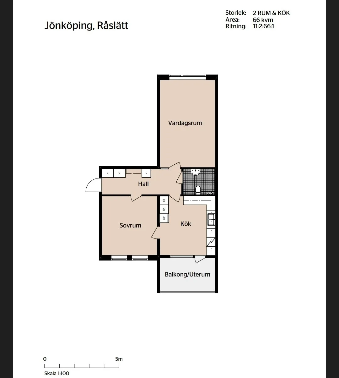 Hyreslägenhet på Jönköping i jonkoping