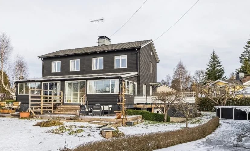 Parhus på Fågelvägen i Tyresö