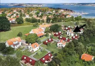 Parhus på Ekstigen i Grötö