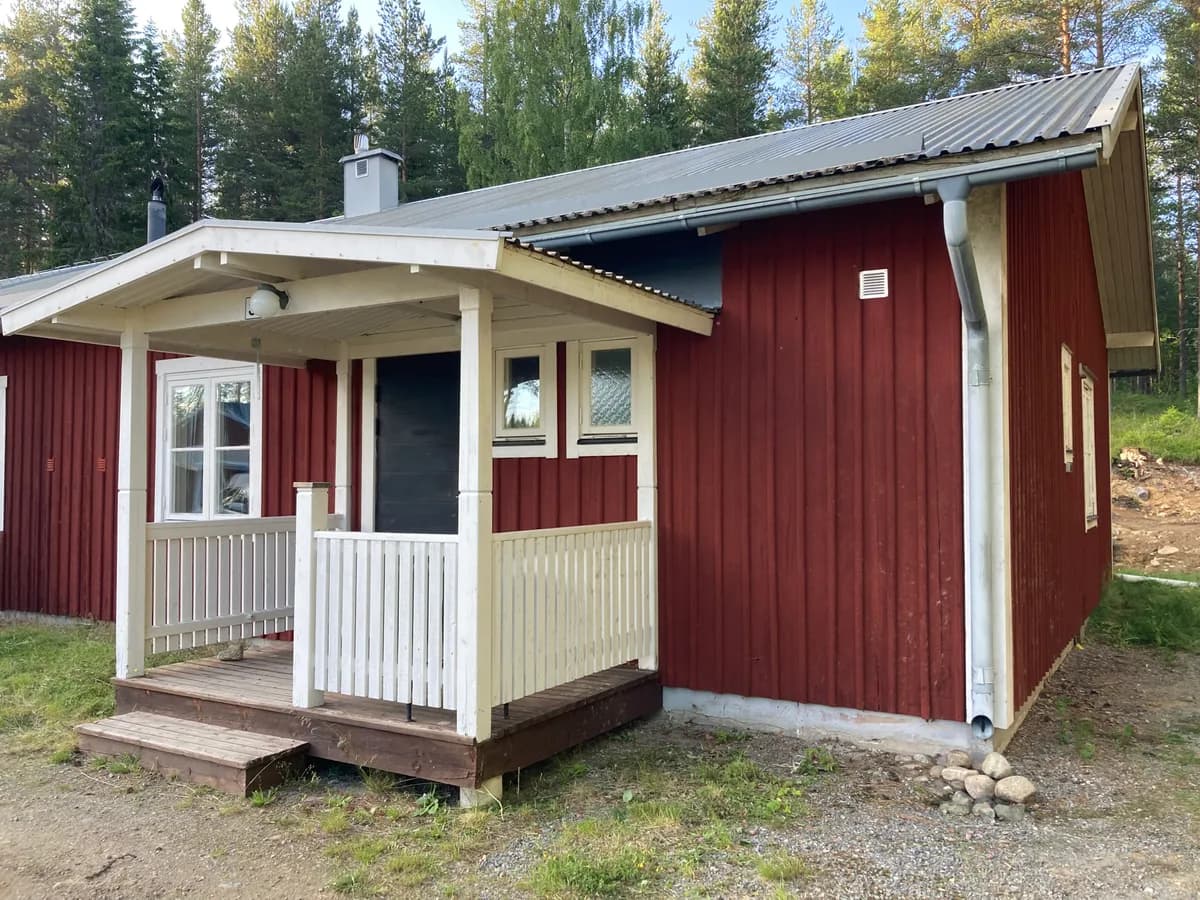 Parhus på Örnbergsvägen i Los