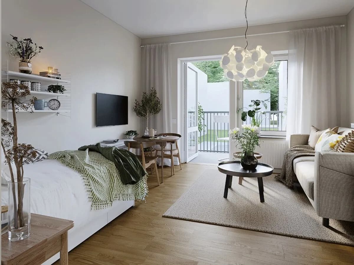 Hyreslägenhet på Bro i bro