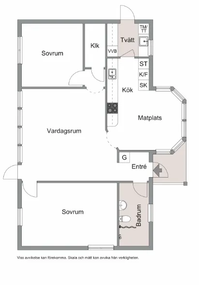 Lägenhet på Fjärilsvägen i Österåker