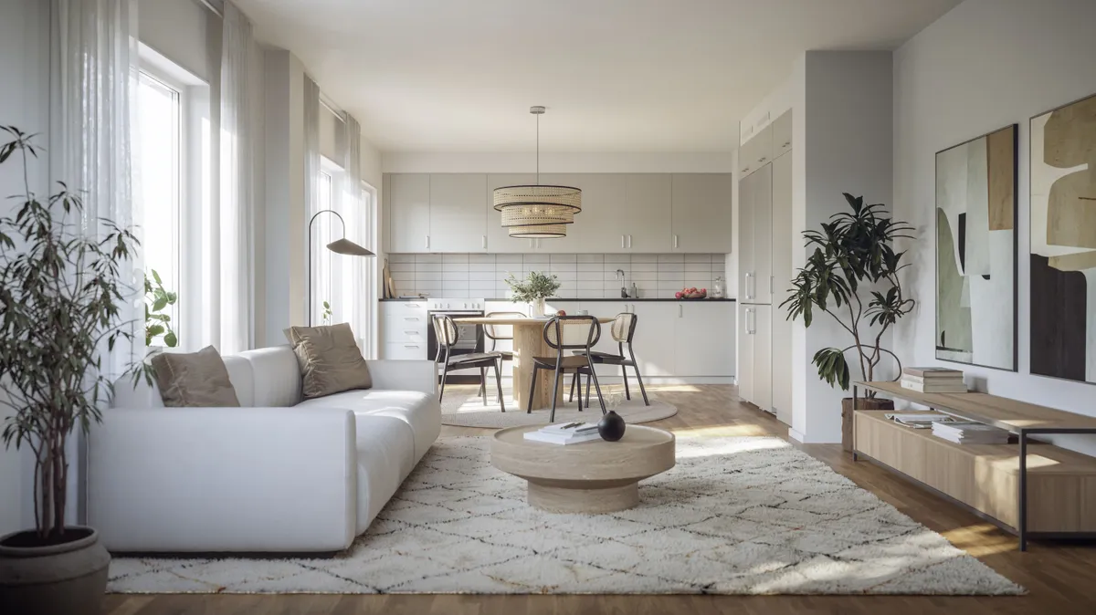 Hyreslägenhet på Skogås i skogas