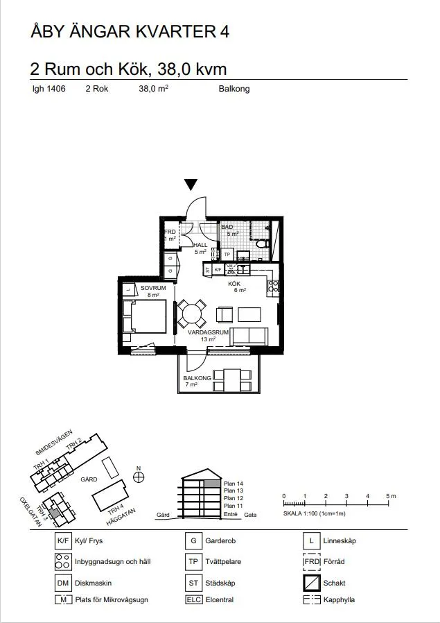 Hyreslägenhet på Vallentuna i vallentuna