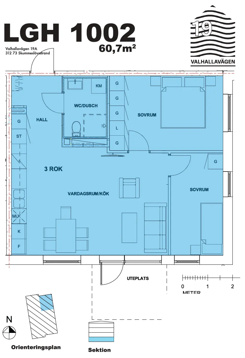 Hyreslägenhet på Båstad i bastad