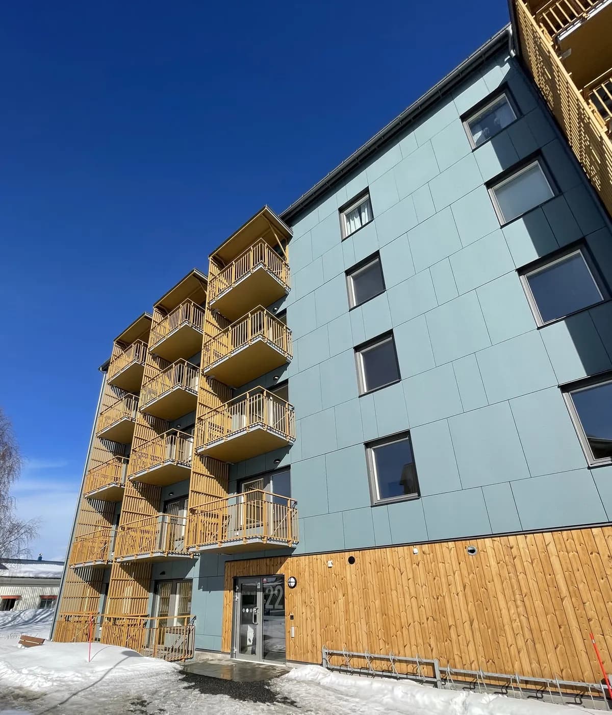 Hyreslägenhet på Boden i boden