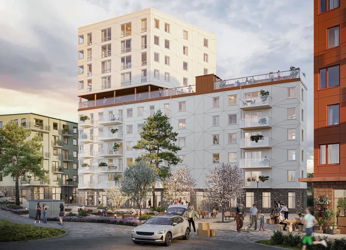 Lägenhet på Forskarvägen i Flemingsberg