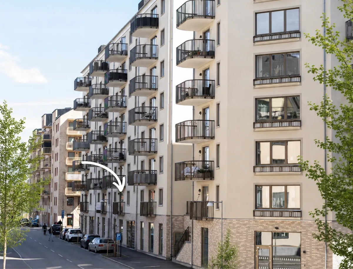 Hyreslägenhet på Borås i boras