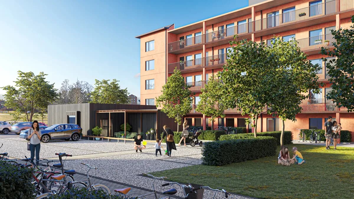 Hyreslägenhet på Täby i taby