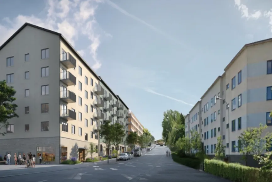 Hyresbostad på Bandhagen i bandhagen